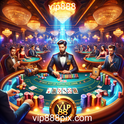 Viva a Emoção do Cassino ao Vivo na VIP888